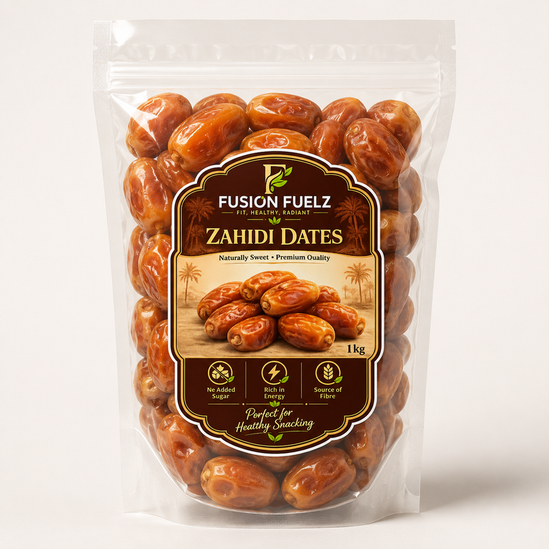 Fusion Fuelz Premium Zahidi Dates – 1 kg